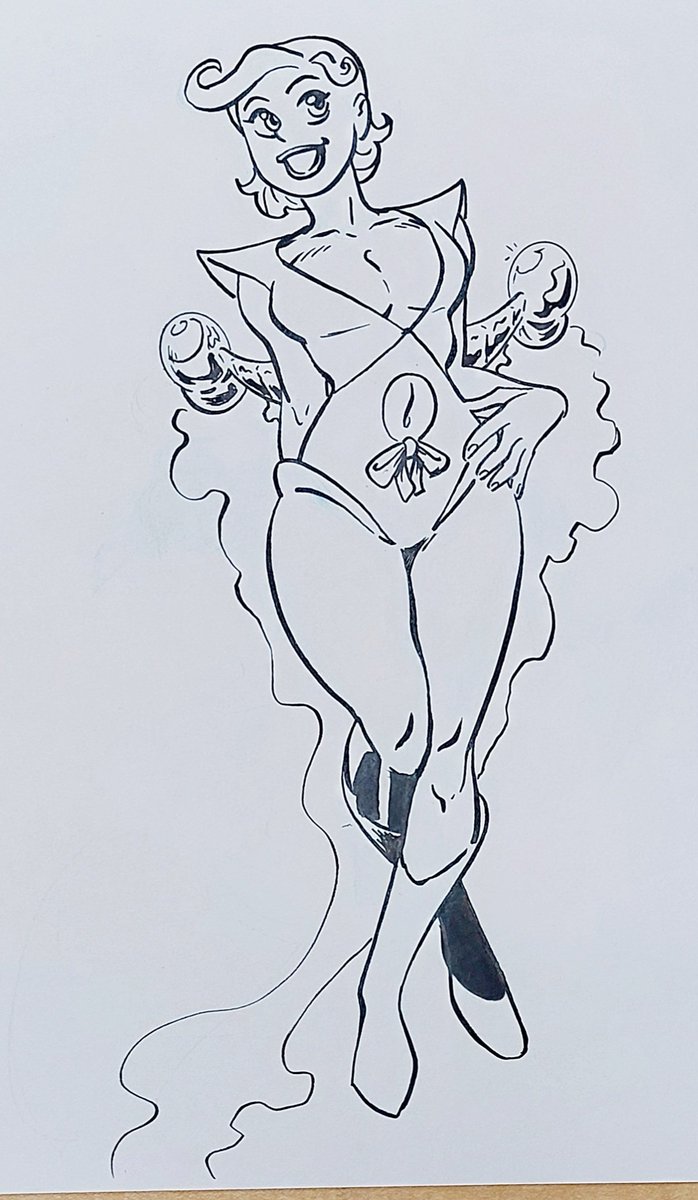 McComicker's tweet photo. Bought some cheap alcohol markers to play with, so drew a Jetta Raye to practice on.
#jettaraye #jettarayeadventures #jetta #dandecarlo https://t.co/bG4Y2u4BRb