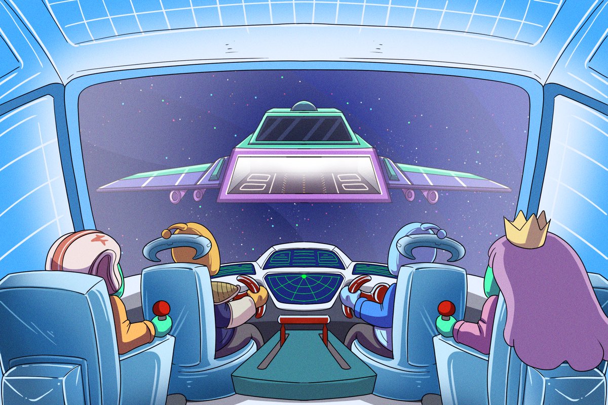 We got a signal. Incoming ship…

Landing soon, on Solana…👽