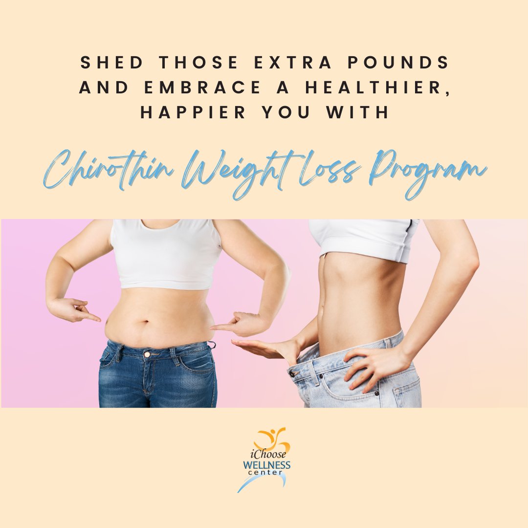 Shed those extra pounds and embrace a healthier, happier you with Chirothin Weight Loss Program!

Schedule your consultation today☎️
(650) 212-1000
ichoosewellnesscenter.com 

#wellness #ichoosewellnesscenter #drchriscolgin #weightloss