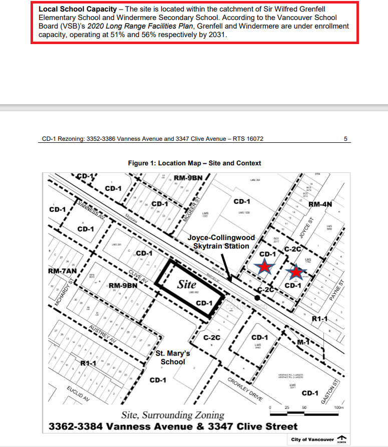 Why does the <a href="/CityofVancouver/">City of Vancouver</a> continue to just take the junk that the <a href="/VSB39/">Vancouver School Board</a> provides and use it for urban planning? Why is province not checking; what type of communities are we building, <a href="/jtferrier/">Jeffrey Ferrier</a>?

People who know how dense Kingsway &amp; Joyce is &amp; will become, please comment.