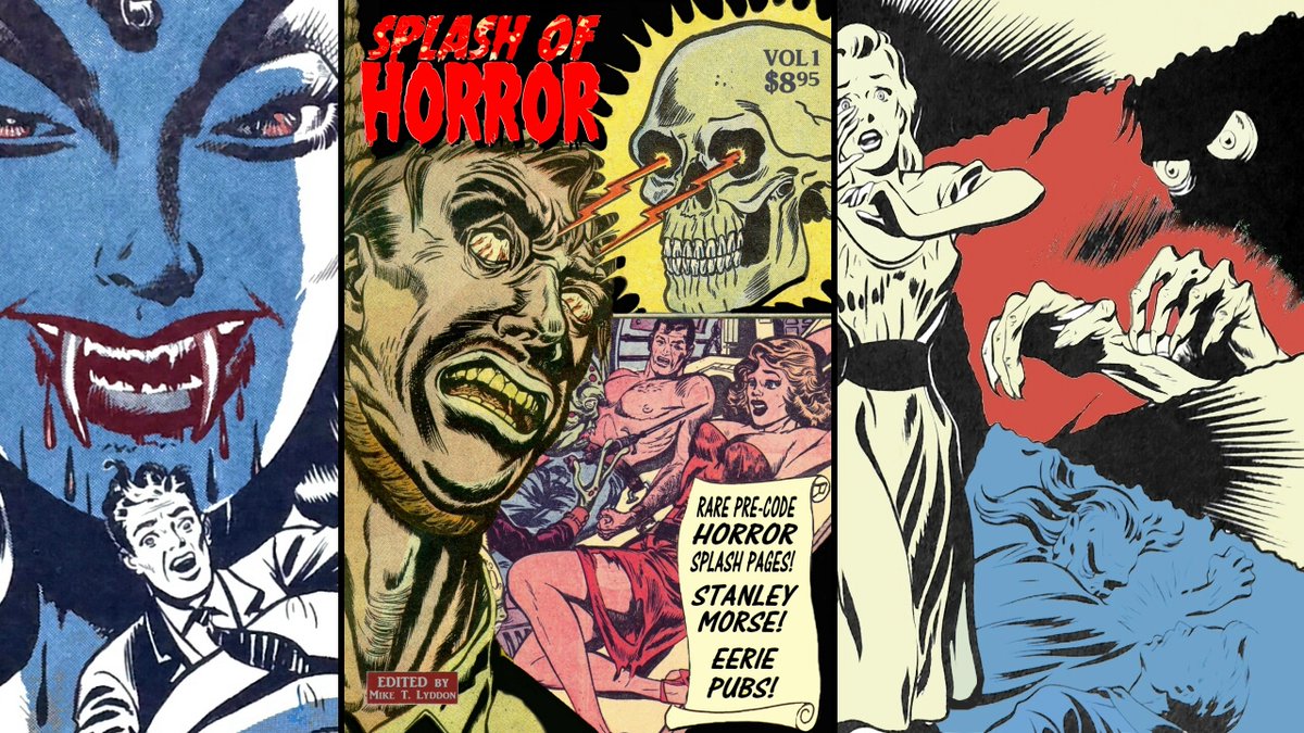 TheHorrorMike's tweet photo. NEW VIDEO:
SPLASH Of HORROR is LIVE! Brand NEW Book On Pre-code Horror Comic Book Splash Pages Edited by Horror Mike!
https://t.co/fIgFWwzRZn
#horrorcomics #splashpage #comicbooks #splashofhorror #precodecomics https://t.co/OUdDwAtFNe