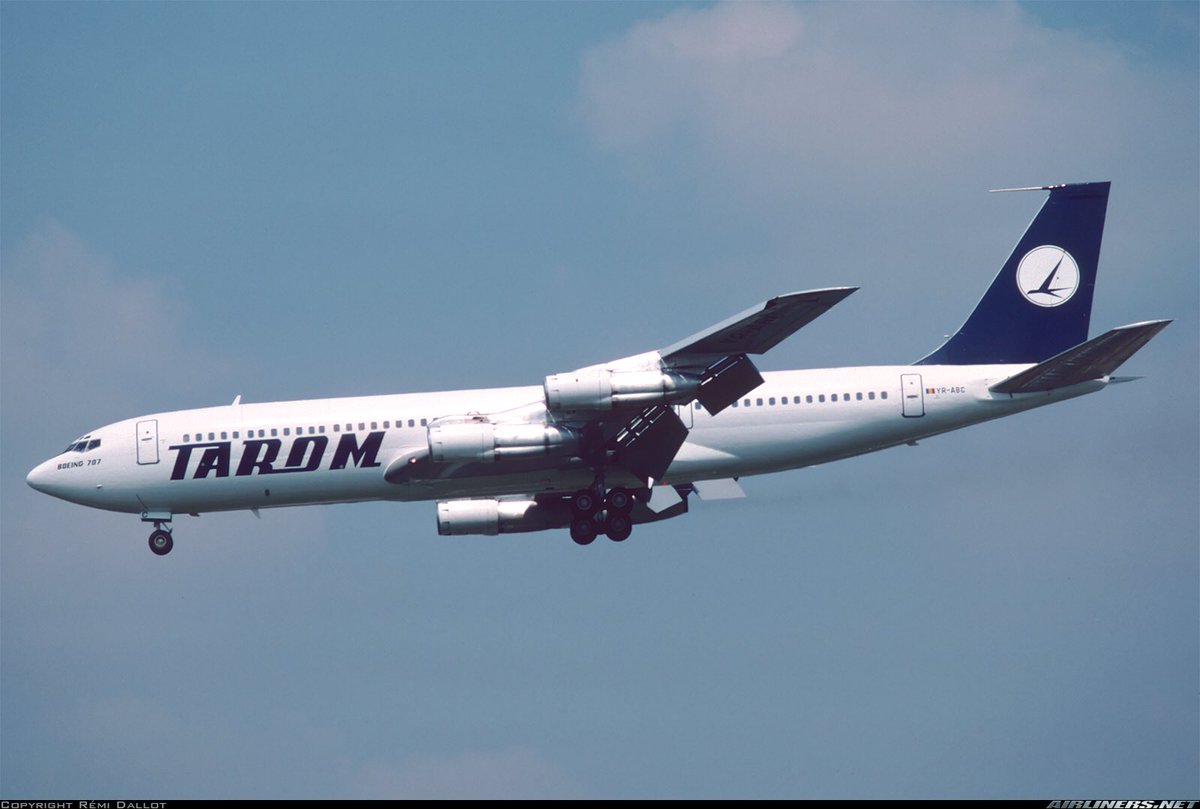 A Tarom B707 seen here in this photo at Paris Orly in May 1991 #avgeeks 📷- Remi Dallot