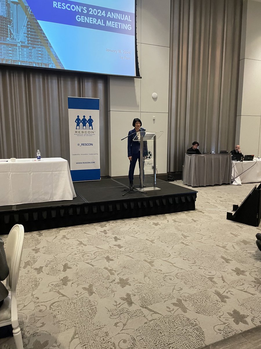 We are in a housing crisis in the city and I am an inpatient person. We have to build housing, particularly #affordablehousing …Fast!! ⁦@MayorOliviaChow⁩ ⁦@_RESCON⁩ AGM