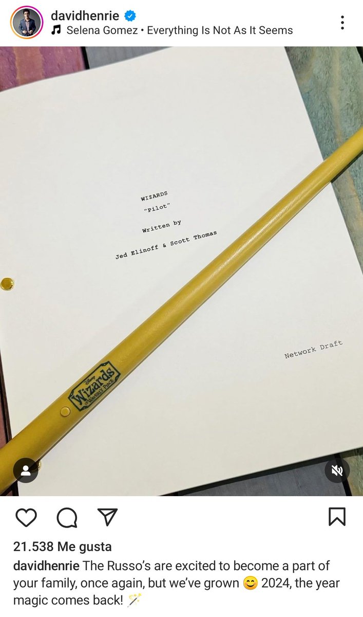 DisneyReact's tweet photo. Selena Gomez y David Henrie confirman la noticia a través de sus redes sociales

VUELVEN LOS MAGOS 🪄 https://t.co/GN01zCKhuu