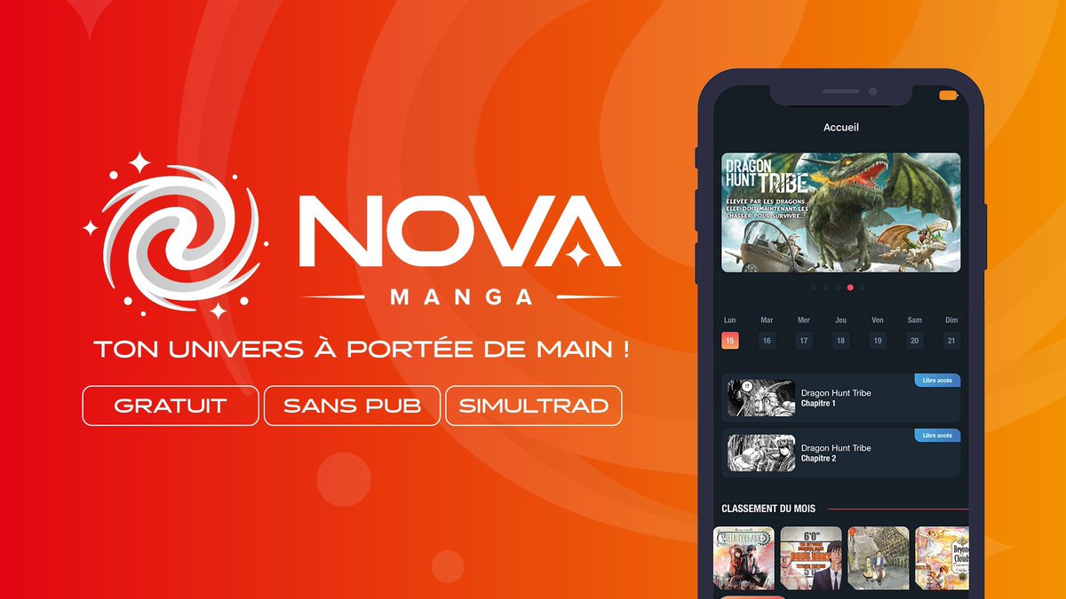 Inku_fr's tweet photo. Une nouvelle plateforme de lecture de mangas sortira en France le 4 Février ! 📖🇫🇷

Elle s'appellera Manga Nova et : 

- Sera 100% gratuite 
- Sans pub
- Sera accessible partout
- Contiendra des séries en simultrad, inédites ou incontournables.
- Contiendra uniquement des titres Ki-oon et de ceux du groupe (Mana Books etc...)