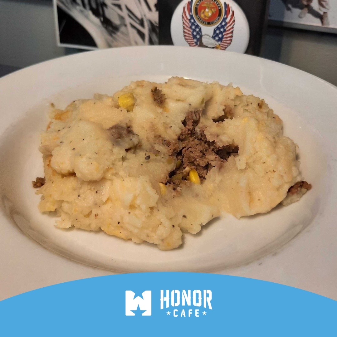 🥧✨ Today’s Special: Savor the comforting embrace of our Shepherd’s Pie, a timeless classic that warms the soul with every bite.

 Join us and experience the cozy flavors of this hearty favorite today. It’s like a warm hug for your taste buds! 😋