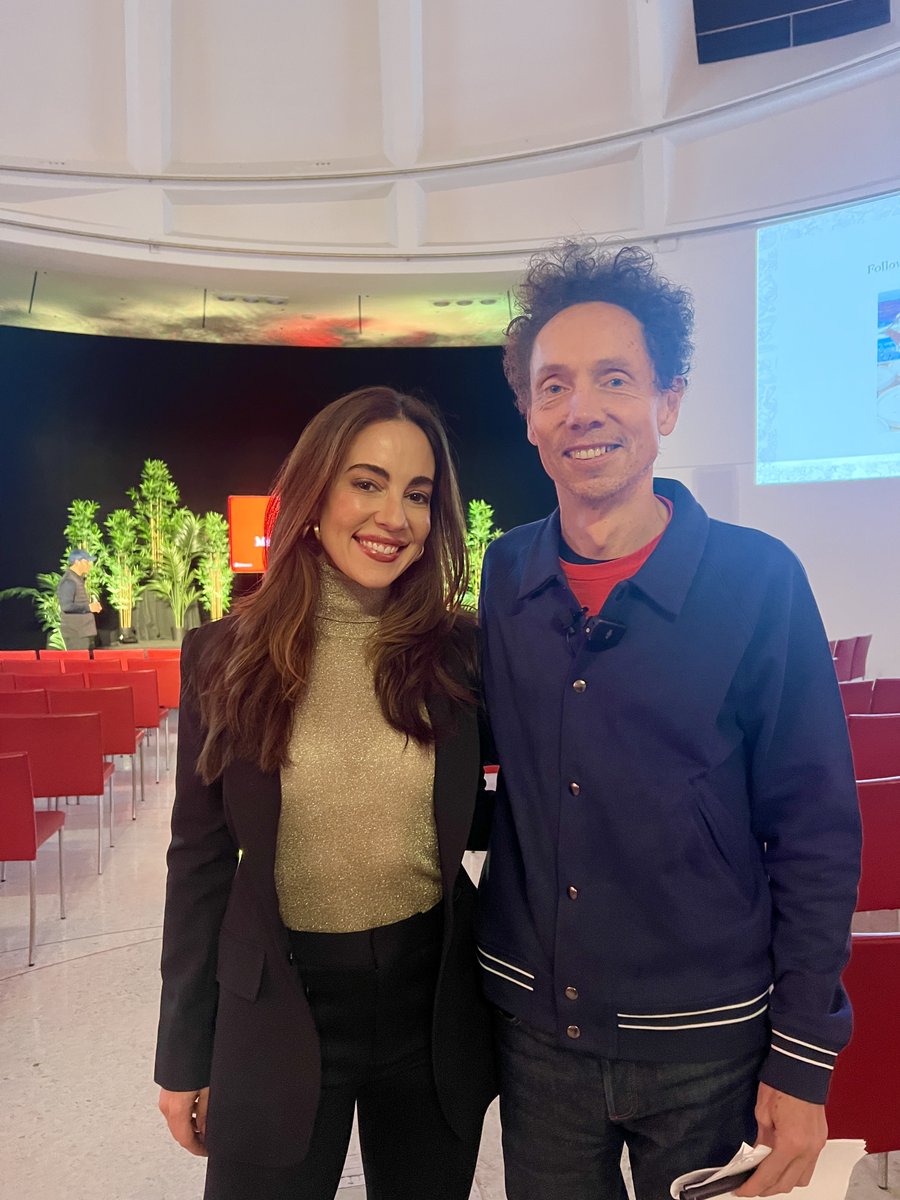 Chillin’ with @Gladwell. Exclusive sneak peek into his upcoming book, the sequel to ‘The Tipping Point’. He talked about The Holocaust chapter. How 16 years after WWII, the word ‘Holocaust’ was barely used, until a TV miniseries was the tipping point that sparked conversation