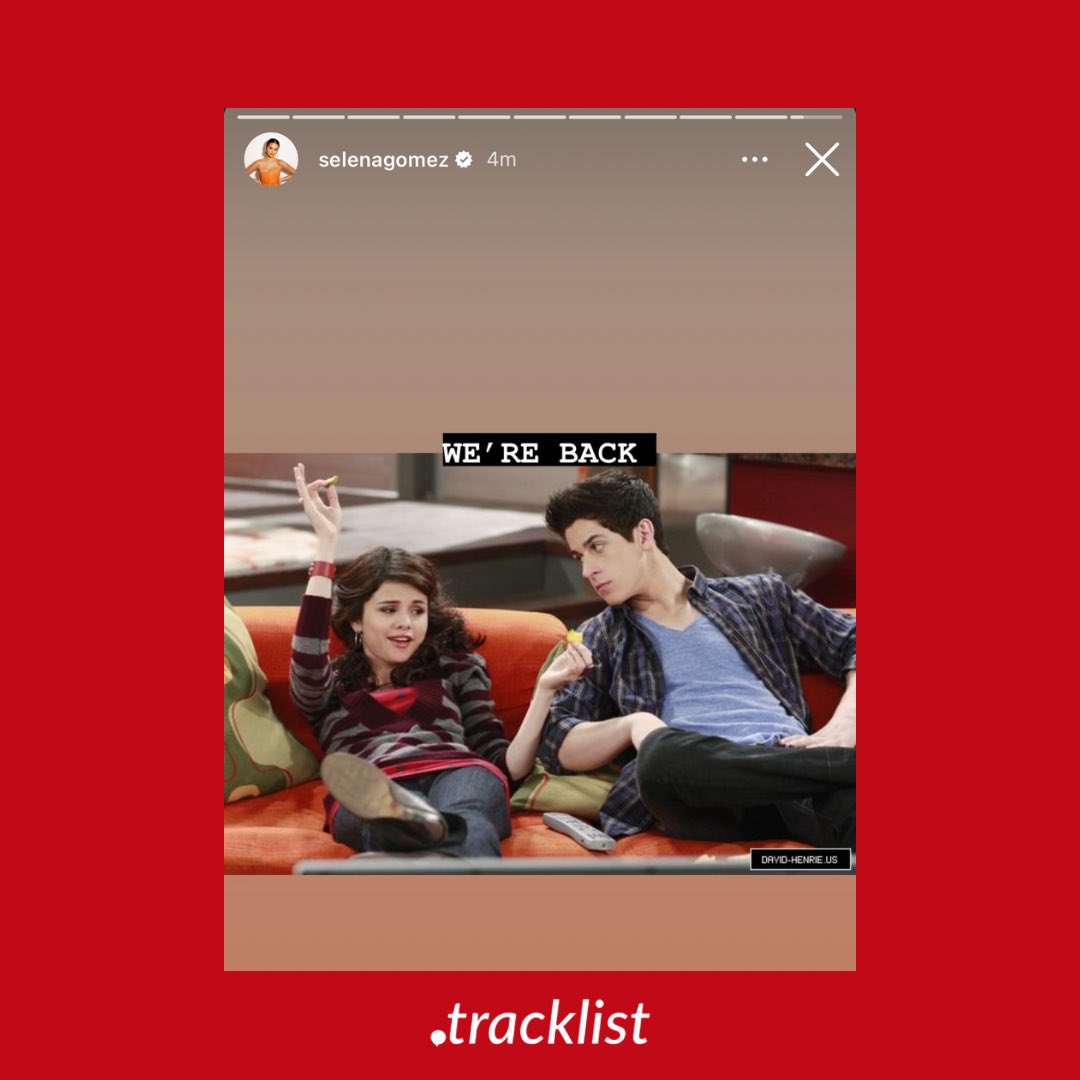 tracklist's tweet photo. VEM AÍ! Selena Gomez confirmou uma sequência de "Os Feiticeiros de Weverly Place", da Disney. 🔮

A cantora reprisará seu papel ao lado de David Henrie, como Justin Russo. https://t.co/Vsjt56ex5T