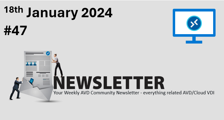 avdcommunity (@avdcommunity) on Twitter photo π Want to know what's new in the world of #AVD Weekly Newsletter #47 β 18th January 2024‡οΈ
avdcommunity.com/avd-community-β¦
π @ShabazDarr, @Ciraltos, <a href="/MSAzureAcademy/">Dean Cefola</a>, Abhishek Tarafdar, John Kelbley, <a href="/virtualmanc/">Neil McLoughlin</a> & <a href="/j_vanneuville/">Johan Vanneuville</a>
#AVDCommunity #VDI #AVD #newsletter #Community π Want to know what's new in the world of #AVD Weekly Newsletter #47 β 18th January 2024‡οΈ
avdcommunity.com/avd-community-β¦
π @ShabazDarr, @Ciraltos, <a href="/MSAzureAcademy/">Dean Cefola</a>, Abhishek Tarafdar, John Kelbley, <a href="/virtualmanc/">Neil McLoughlin</a> & <a href="/j_vanneuville/">Johan Vanneuville</a>
#AVDCommunity #VDI #AVD #newsletter #Community