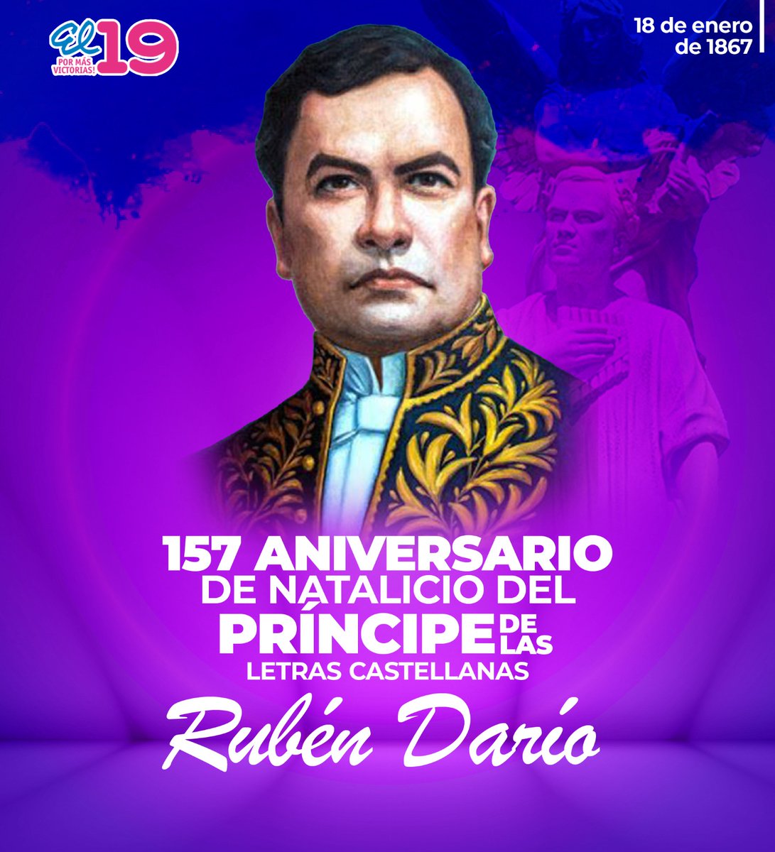 🤔 Cuál es tu poema favorito de Rubén Dario?? 

Los leo 👇

#DarioVidayEsperanza