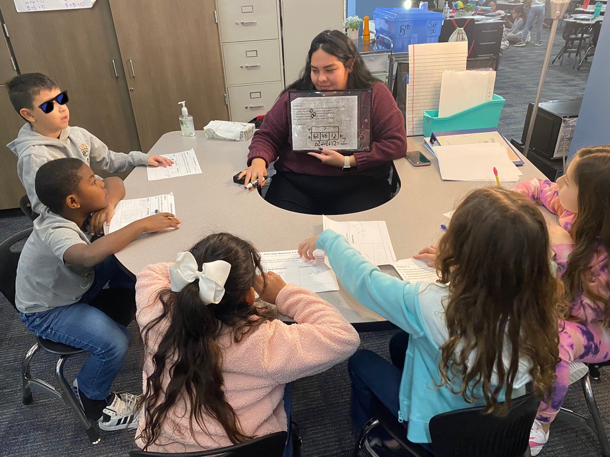 CFISD_Hancock's tweet image. Small group instruction with Ms. Rodriguez! #SecondGradeMATH
@FelderTamera @CarrieAnneEd @JonesAshsmith1