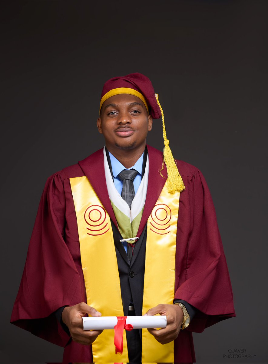Shizuo85's tweet photo. IkeOkoro Ekene Anthony (GMNSE)

BSc. Electrical and Electronics Engineering (First Class Honours)

Ex PRO, IEEE unilag

MTN, NNPC &amp; PTDF Scholarship recipient 

Work experience across electrical, electronics, software and robotics engineering 

Driven by a dream and a family https://t.co/M5B00ZeLbv
