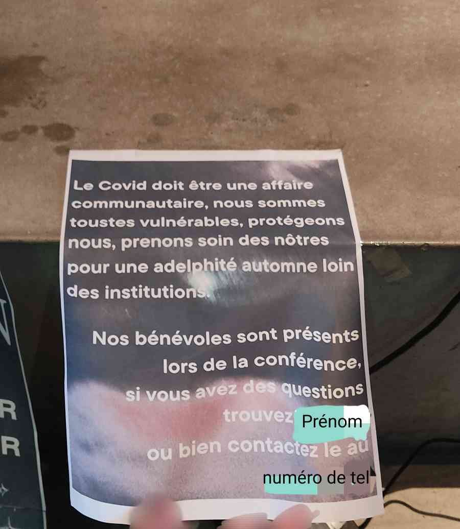 En ce moment à la conférence "Prendre soin des LGBTI+", par l'équipe de recherche de l'étude Services de santé auprès des minorités LGBTI+ (SESAM-LGBTI+).