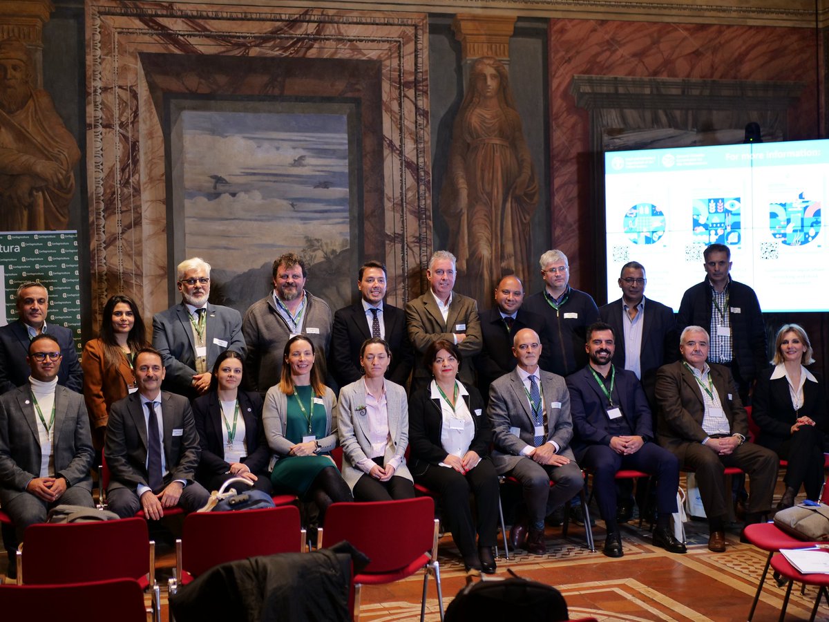 🎉Grazie mille @Confagricoltura @APIOfficial1 and @UN_FAO_GFCM for hosting the #GFCM2030 workshop in Rome! We are all looking forward for the next steps in cooperation for aquaculture in the Mediterranean, Black Sea and beyond! #Wearethefuture