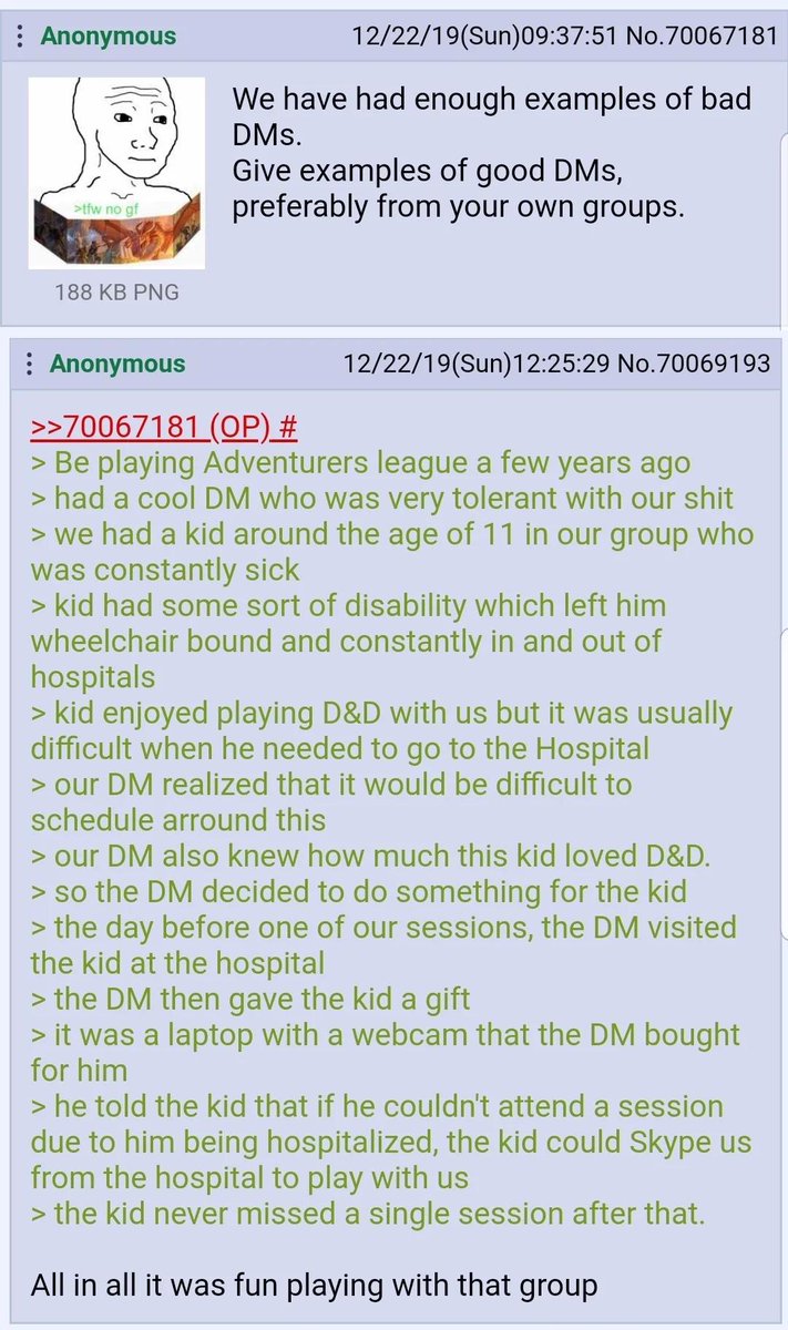 4CHAN GREENTEXTS tweet media