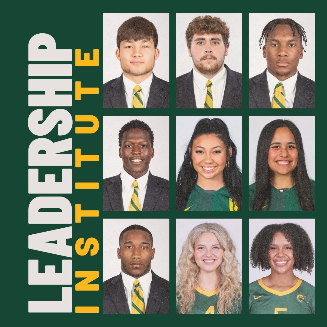 Leadership Institute started this week! These influencers, nominated by their coaches, will go on an 8-week journey learning about themselves and each other and growing as leaders 🧠 We started by identifying our top 3 core values 💚 #BaylorBuilt | #PreparingChampionsForLife