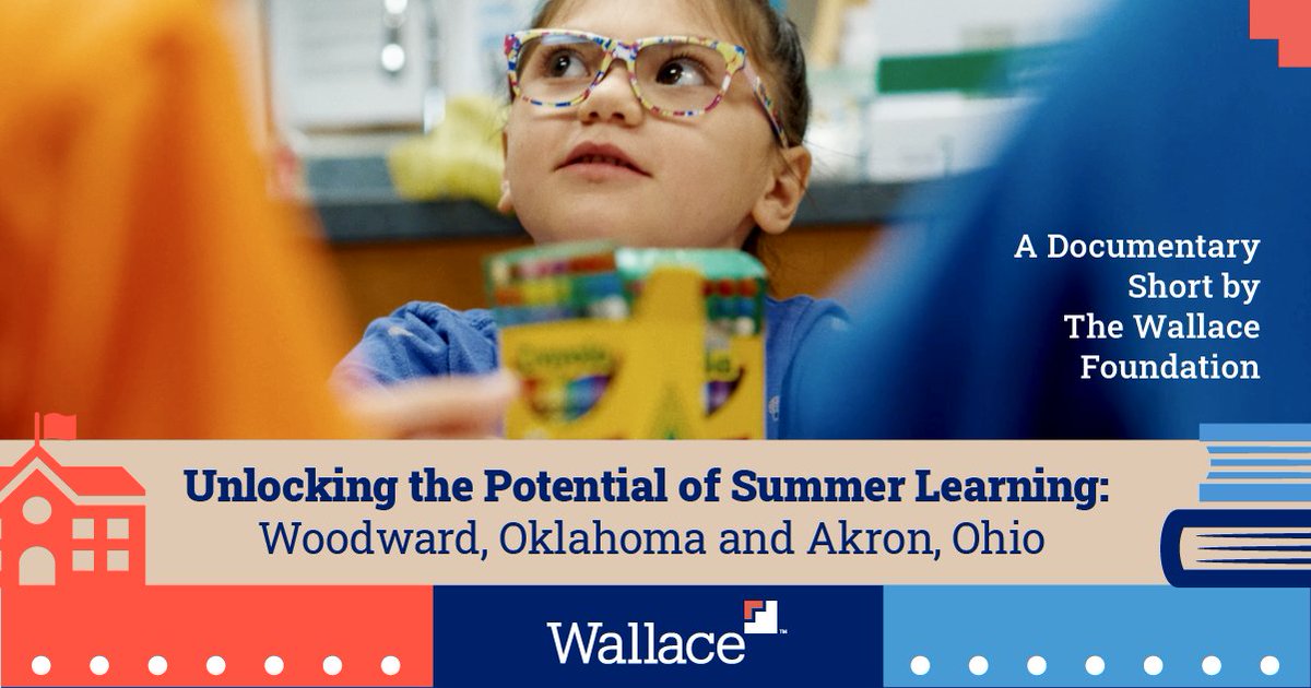 WallaceFdn's tweet photo. Learn how two very different communities—Akron, Ohio and Woodward, OK—are creating summer learning programs that align with the interests and needs of young people and their families. https://t.co/fIPzzqzJhh https://t.co/nKpGAtimev