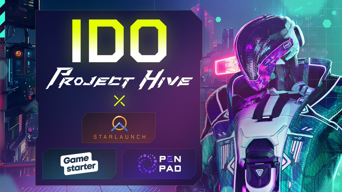 Project Hive (@project_hive_io) on Twitter photo The time has almost come for #ProjectHive anticipated #IDO and #Listing
IDO time and date:
<a href="/StarLaunchSOL/">StarLaunch</a> - January 20 15:00 (3 PM) UTC
@Gamestarter - January 22nd, 13:00 (1 PM) UTC
<a href="/Openpad_io/">OpenPad AI</a> - January 23nd, 09:00 (9 AM) UTC
Listing: 15:00 (3 PM) UTC / 25th of January The time has almost come for #ProjectHive anticipated #IDO and #Listing
IDO time and date:
<a href="/StarLaunchSOL/">StarLaunch</a> - January 20 15:00 (3 PM) UTC
@Gamestarter - January 22nd, 13:00 (1 PM) UTC
<a href="/Openpad_io/">OpenPad AI</a> - January 23nd, 09:00 (9 AM) UTC
Listing: 15:00 (3 PM) UTC / 25th of January