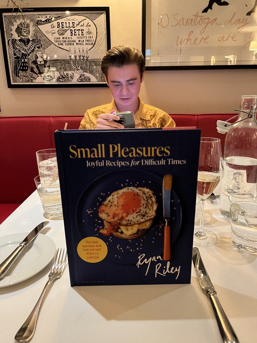 Latest and very timely new book form @RyanRileyy - Small Pleasures - out today!