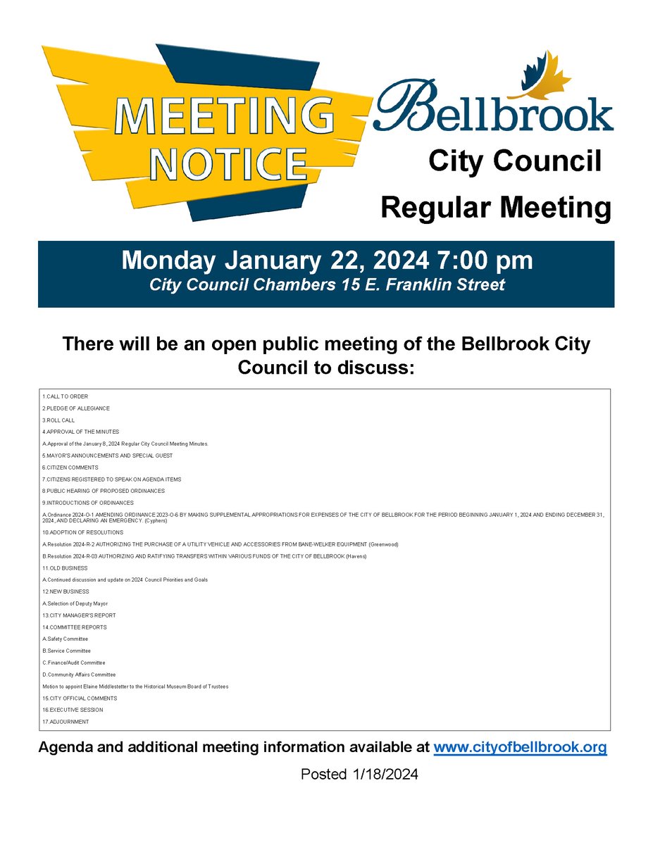 City of Bellbrook (@BellbrookOhio) / Posts / X