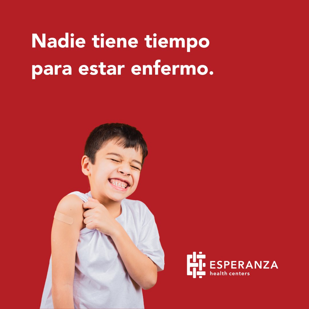 Protect your health and community!  Get vaccinated against the flu and COVID-19 at Esperanza Health Center. Call us now at (773) 584-6200 to schedule your appointment. Your well-being is our priority!
