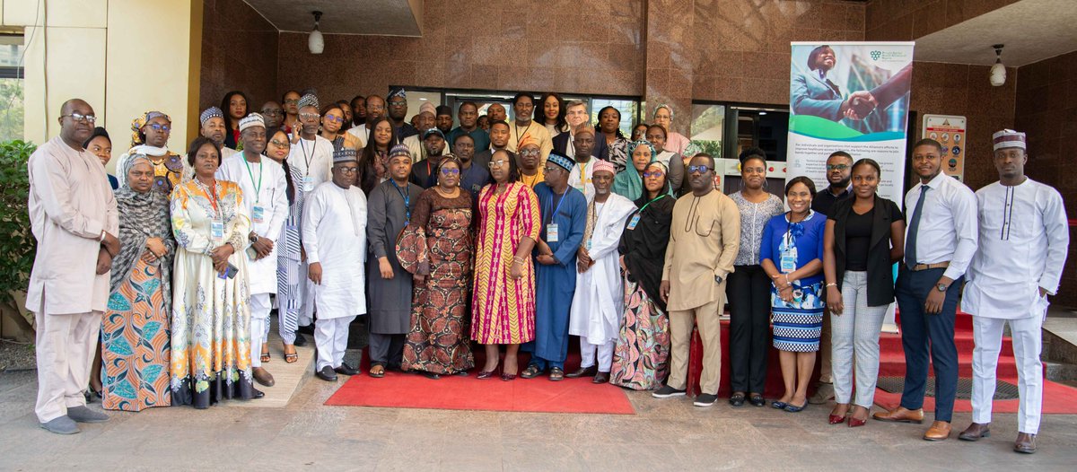 nighealthwatch's tweet photo. Attendees formed groups to assess financing models across the five states.
The National Stakeholders Meeting concluded with the groups recommending enhancing private sector financing in each state and Nigeria as a whole. #FundFP https://t.co/D6bDwPG6MS