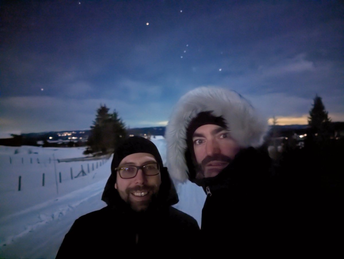 -16°C night walk