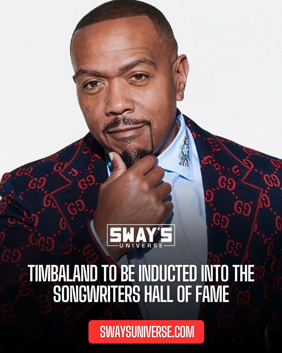 SwaysUniverse's tweet photo. Timbaland Headlines Songwriting Legends to be Inducted into the Songwriters Hall of Fame #SwaysUniverse https://t.co/8EehrhCJFV https://t.co/J3pvAYlVOo