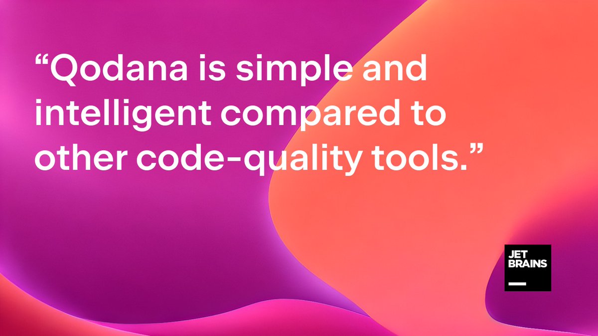 Qodana's tweet image. Don’t take our word for it; here’s what the people who use Qodana every day have to say about it. See this Qodana user submission. ⬇️  #codequality #staticcodeanalysis