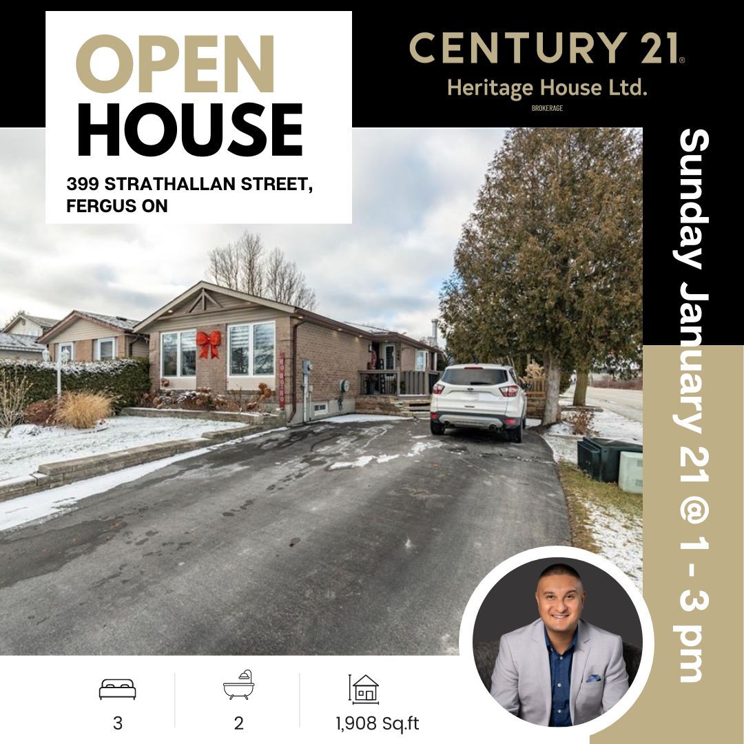 Stylish bungalow with many updates! If you're in the Fergus area, pop by and check it out. Sunday Jan 21 1-3pm 

📍 399 Strathallan Street Fergus

🏷$725,000
MLS®#: 40524451

#bungalow #fergus #wellington #elora #cornerlot #century21 #forsale #Mcleodco