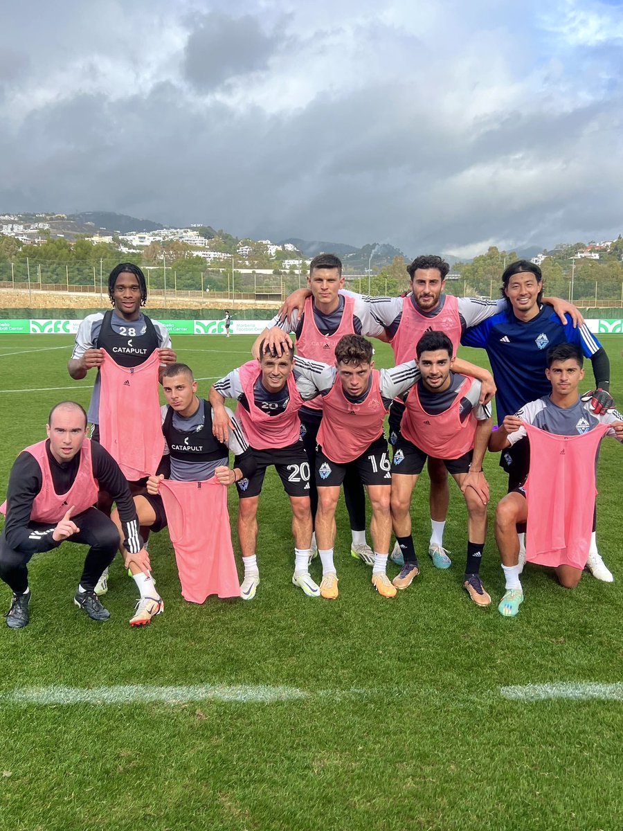 Team pink for the dub ☝️ #VWFC