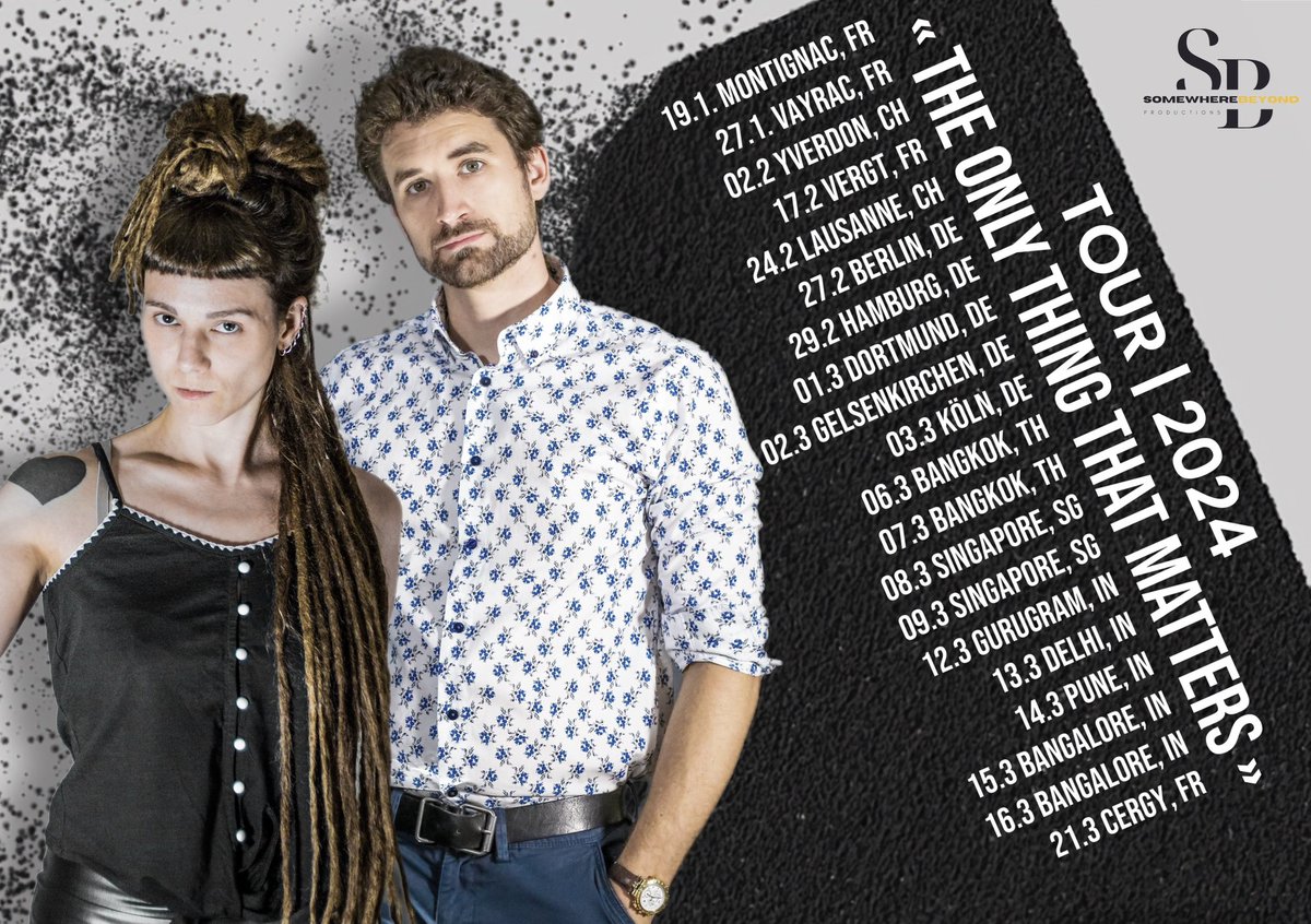 David Tixier (@tixier_david) on Twitter photo This year is starting with a tour in France, Switzerland, Germany, Thailand, Singapore, and India with <a href="/ObradovicTixier/">Obradovic-Tixier Duo</a>! Stay tuned on obradovictixierduo.com
#obradovictixierduo #jazz #tour <a href="/LadaObradovic/">Lada Obradović</a> This year is starting with a tour in France, Switzerland, Germany, Thailand, Singapore, and India with <a href="/ObradovicTixier/">Obradovic-Tixier Duo</a>! Stay tuned on obradovictixierduo.com
#obradovictixierduo #jazz #tour <a href="/LadaObradovic/">Lada Obradović</a>