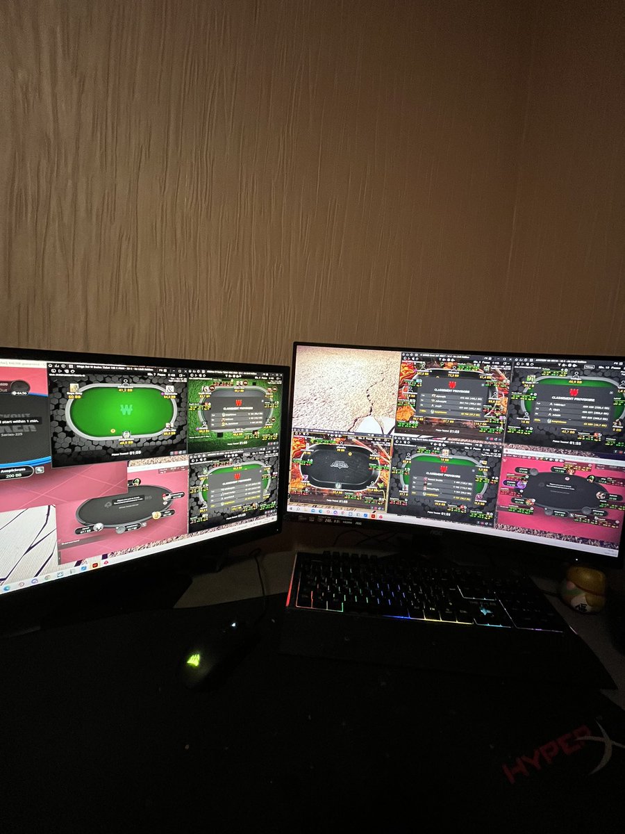 Auuspicious's tweet photo. Let’s goooo dernier jour ! Gl a tous pour vos sessions ! Gl à #inaus pour son day 3 du giant 😅! @Winamax @JuaniiShark @zChance44 #poker https://t.co/vd6iWYI8x2