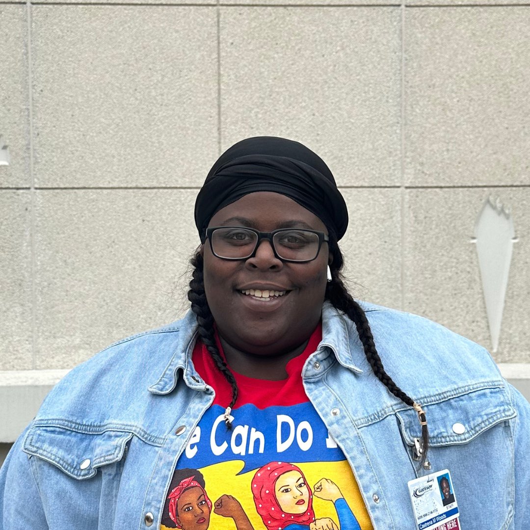 Graduate Castrena Woods felt Gateway's Step UP program gave her the helping hand she needed to get her degree. “Step UP made me step up,” says Castrena. “It’s a community here, and those staff members understand you... They kept me motivated and focused.” gtc.edu/success-stories