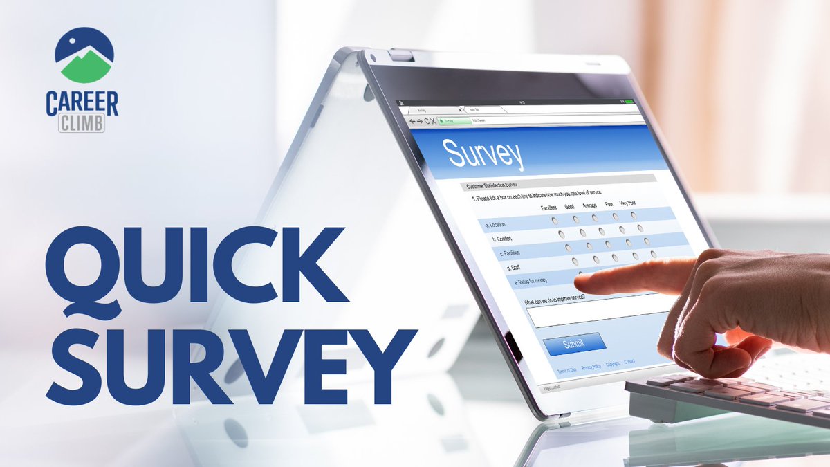 📢📈 On average, how many jobs are you applying for every year? And how many do you hear back from?

Comment down below! 👇

#CareerClimb