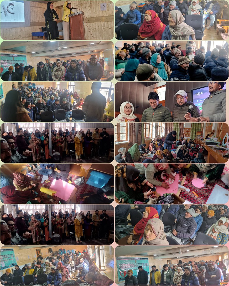 DietKargil's tweet photo. Glimpses of winter training program @DietKargil. 2 programs concluded today; 1. #SEELworkshop with 75 HOIs participation. 2.#toybasedlearning with 45 elementary teachers participation. @DIPR_Kargil @DIPR_Leh @dse_ladakh @LAHDC_Kgl @prasarbharti @dc_Kgl @ncteDelhi @GulistanLadakh_ https://t.co/5MXZK7ccVZ
