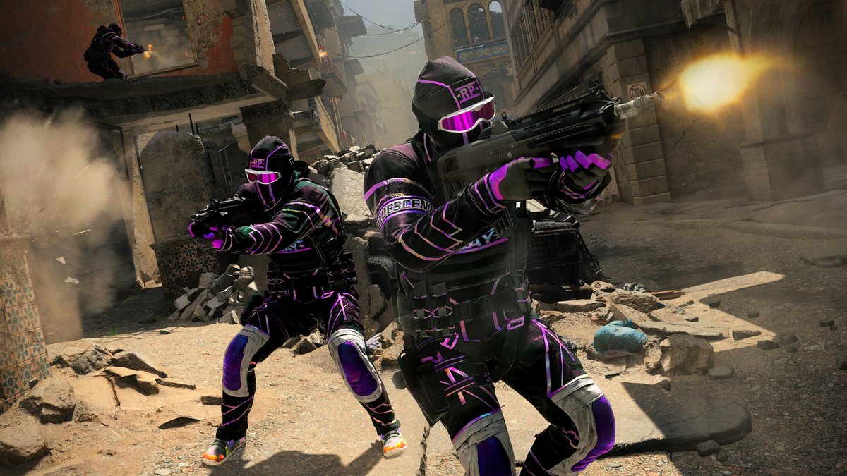 Treyarch's tweet image. #MW3RankedPlay is now LIVE! 🏆

Play like the Pros and earn rewards in competitive 4v4 matches using the same settings, maps, and modes as the #CODLeague.

Details: callofduty.com/patchnotes/202…