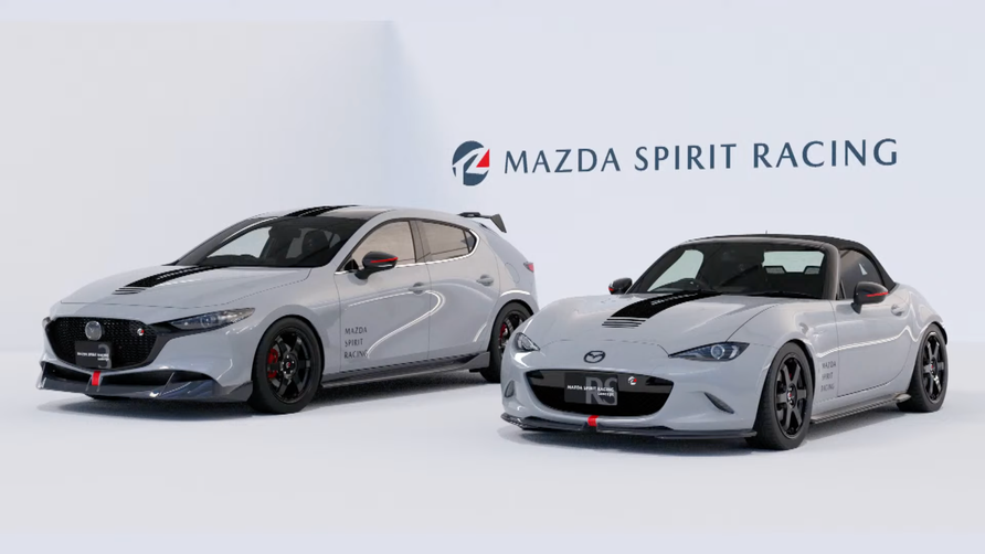 Mazda have unveiled the Spirit Racing RS and Spirit Racing 3 concepts, giving a teaser of what a future line of track-focused performance models could look like.
