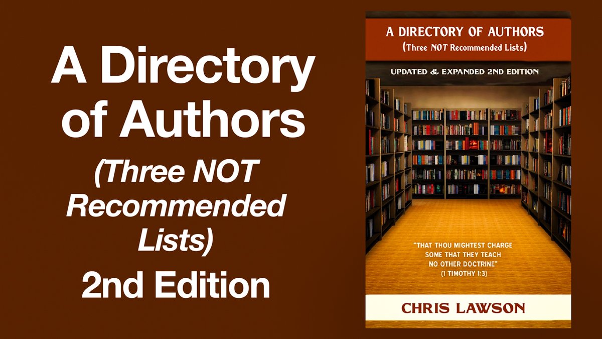 SRNResearch's tweet photo. VIDEO ANNOUNCEMENT: A Directory of Authors (Three NOT Recommended Lists) UPDATED &amp; EXPANDED ... https://t.co/scqIYwT82x via @YouTube https://t.co/NHQ9EHwaRX