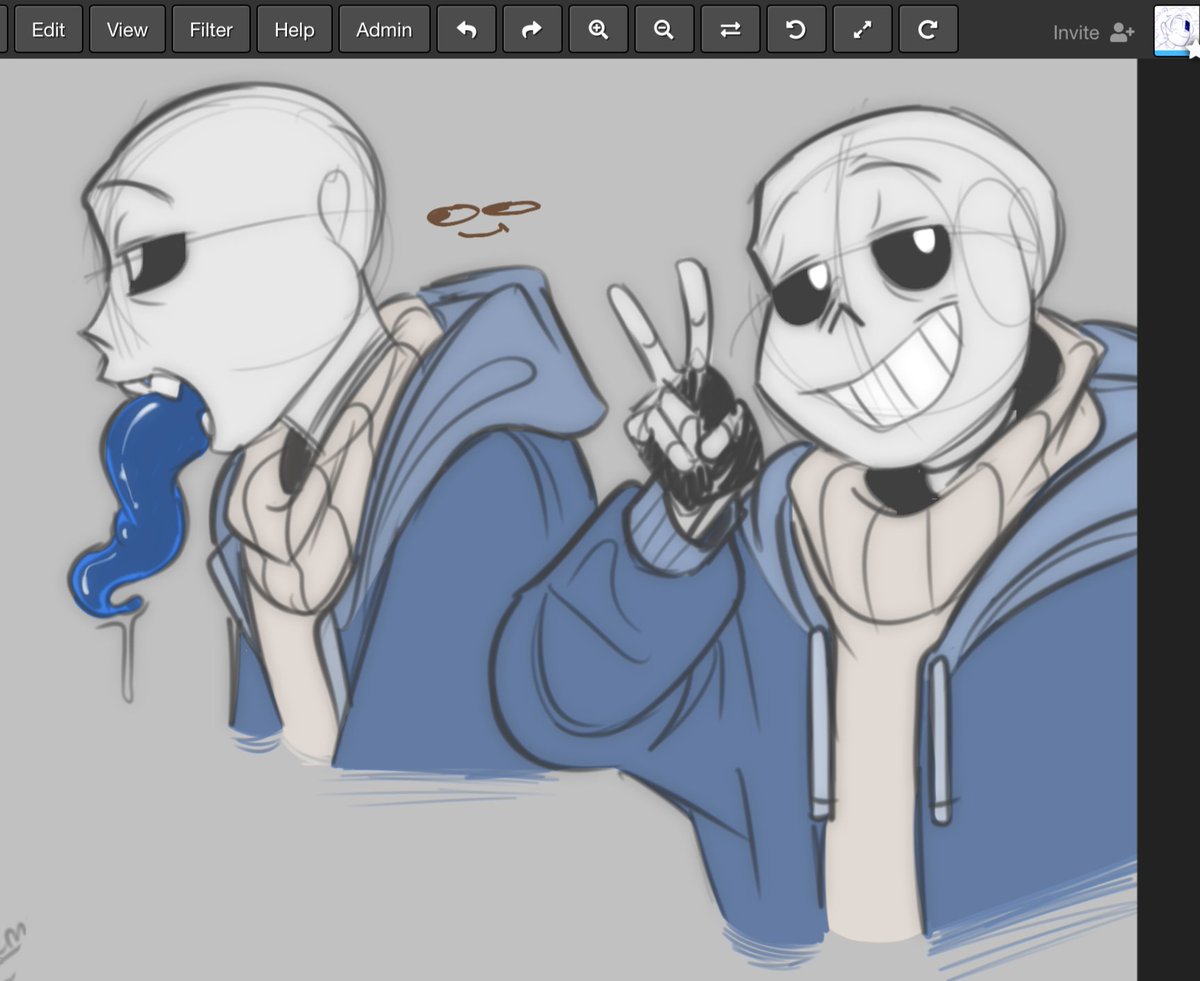 Monkeemans_room's tweet photo. (Nsfw) Some magma doodlesss featuring my boy sans πΌ
#undertail #undersmut https://t.co/EYQgeThgaY
