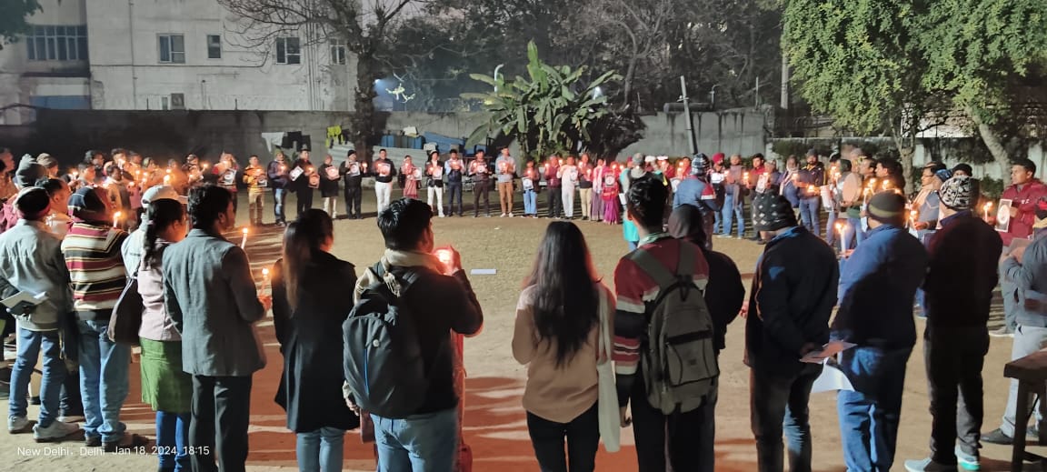 FIAIndia_'s tweet photo. Peoples movements from 21 states representing diverse Sectors gathered in the national capital to stand in solidarity to the call of action against Inequality ✊🏿 @FightInequality 

#Davos 
#InequalityInc 

@jenny_ricks
@AmitabhBehar @wef @WorldBank @IMFNews @nirmalgorana2 https://t.co/Xip9kytgaM