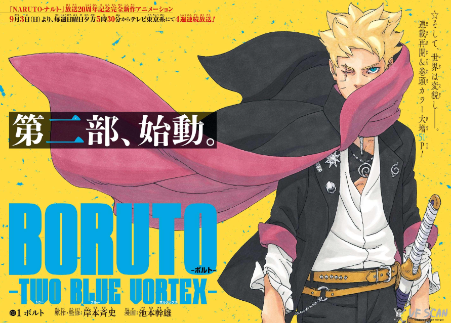 📚REVIEW MANGA📚  ⚠️SPOIL⚠️
Boruto : Two Blue Vortex [Chap 1]
⬇️⬇️⬇️⬇️⬇️⬇️⬇️