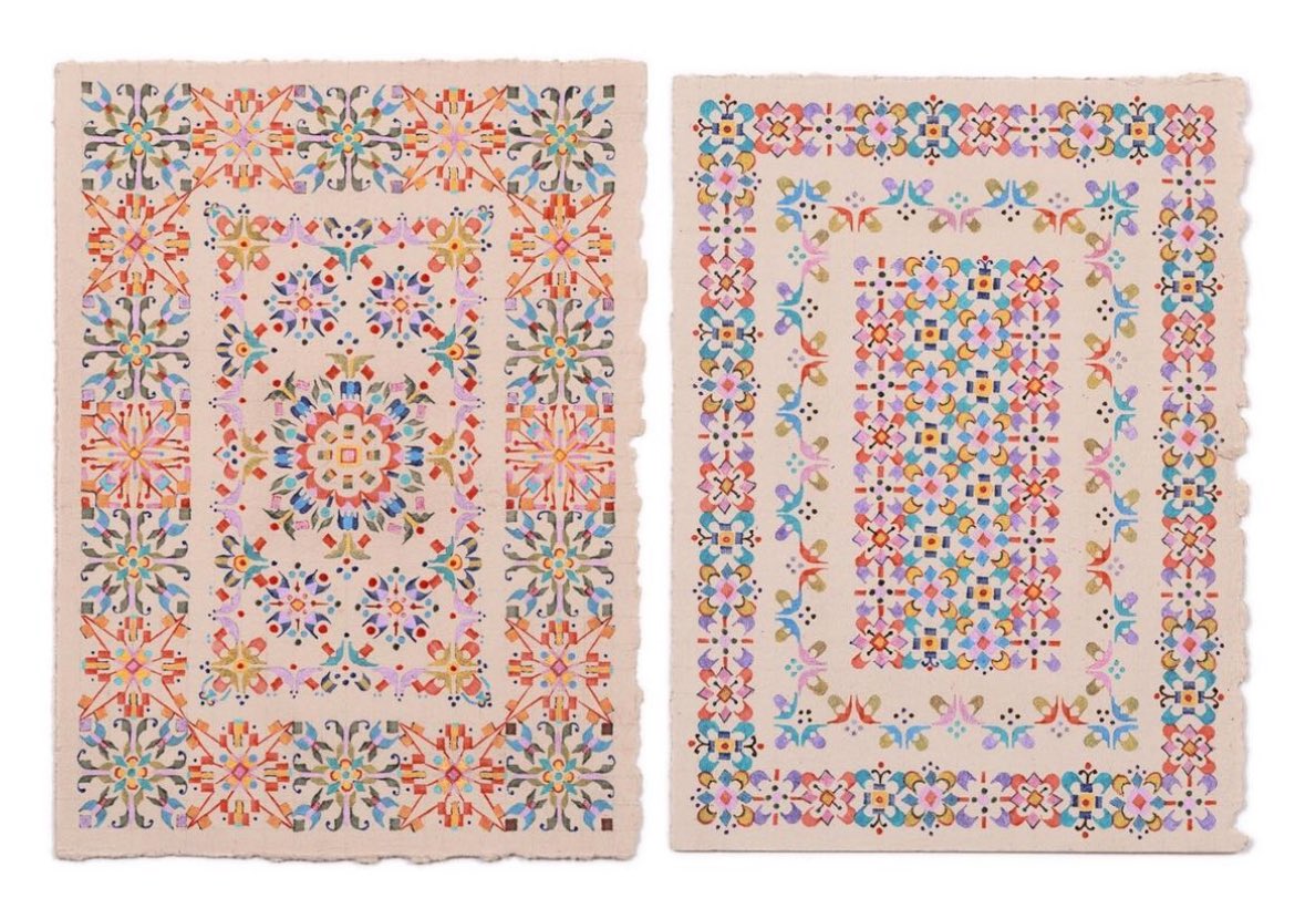 somefinetweets's tweet photo. My latest obsession is Ben Styer's rainbow illustrated bible-like work https://t.co/aEibMPgHQP