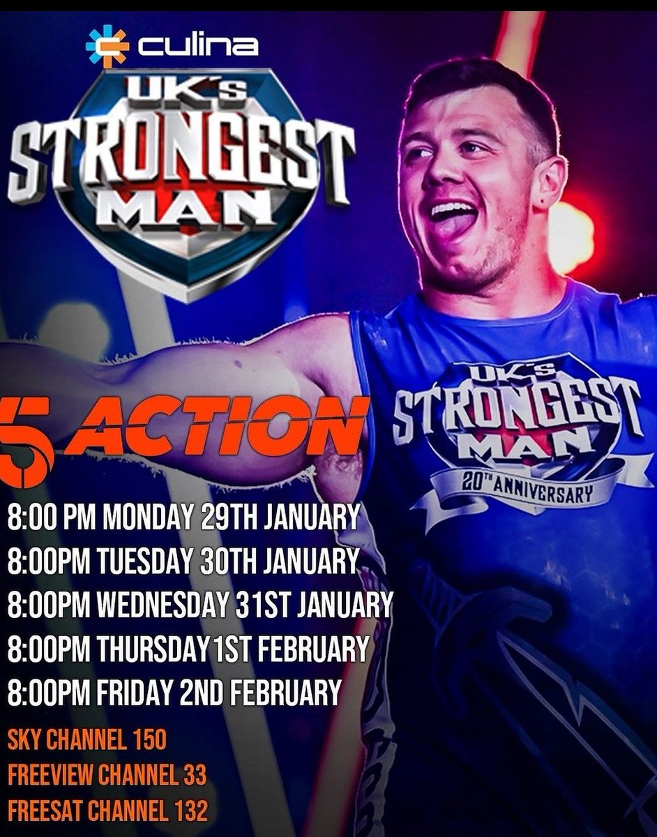 Check out <a href="/UltimateStrong/">Ultimate Strongman</a> on TV at the end of the month, you won't be disappointed  💪