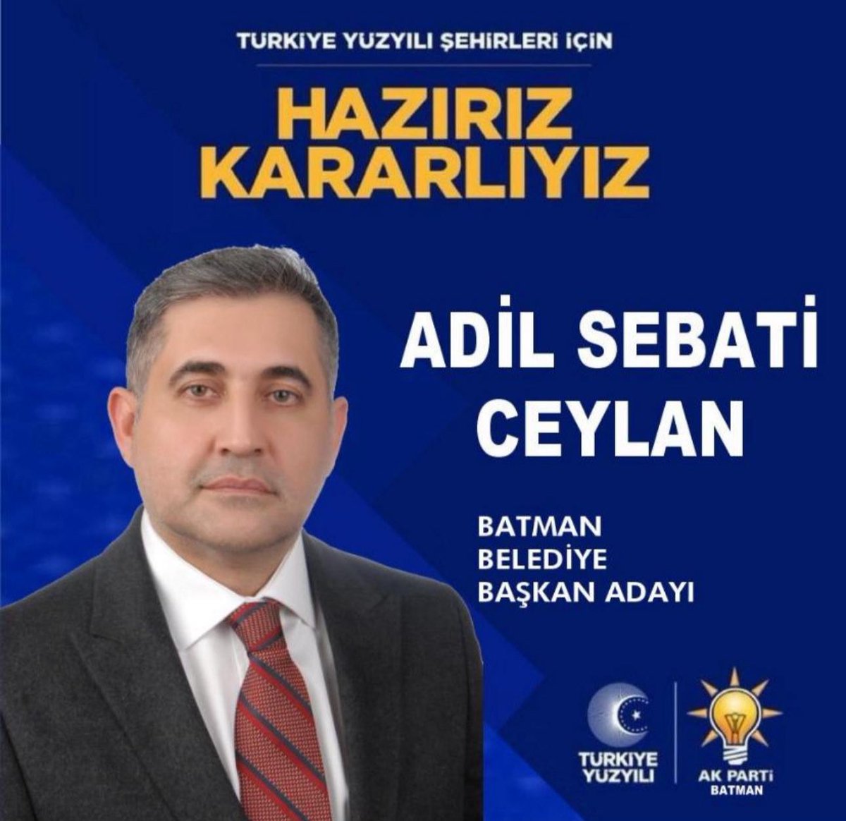 Batmanıma Hayırlı Olsun  inşallah kazanır güzel hizmetler edeceğine inancımız tamdır  ne demiştik birimiz hepimiz hepimiz birimiz için varır durmak yok yola devam #kararlıyız <a href="/RTErdogan/">Recep Tayyip Erdoğan</a>