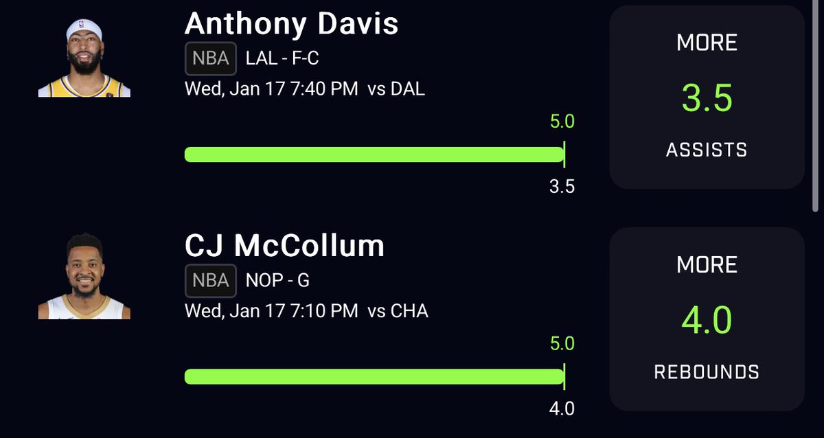 PrecisionPlayzD's tweet photo. 🏀 NBA Plays Recap 1/17/24 🏀

✅ Kentucky 1H/FG ML

1-0 on FreePlays, and some of our cashes in our discord. Link in Bio

❤️ &amp; ♻️

#GamblingX #NBAX #PlayerProps #PrizePicks #NFL https://t.co/ctD7vUg71z