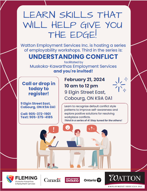 WattonEmploy's tweet photo. Join us on Wednesday's in February for our Employability Workshop Series! 🗣️ Learn skills that will give you the edge on topics including: Communication, Working in Teams, Understanding Conflict and Customer Service 🙌 https://t.co/Lb44AxLQkt