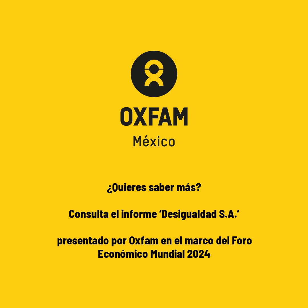oxfammexico's tweet photo. El sistema en el que vivimos beneficia a los ricos y no a las personas trabajadoras. ¿Cómo?
-Al permitir que evadan impuestos
-Al privatizar los servicios públicos
-Al monopolizar sectores enteros
Los gobiernos del 🌎 han olvidado que hablar de ECONOMÍA es hablar de POLÍTICA. https://t.co/f16FT3ohs8