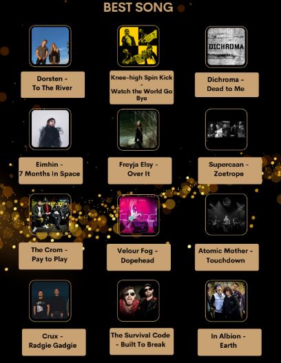 The #radiowigwamawards nominee shows continue Friday 6pm GMT with Best Song with @Seedsroy ft @dorstenmusic @kneehighspinkick @dichromaband @eimhin @freyjaelsy @supercaan_music @VelourFogBand @atomicmotheruk @CruxNewcastle @thesurvivalcode @inalbionband radiowigwam.co.uk