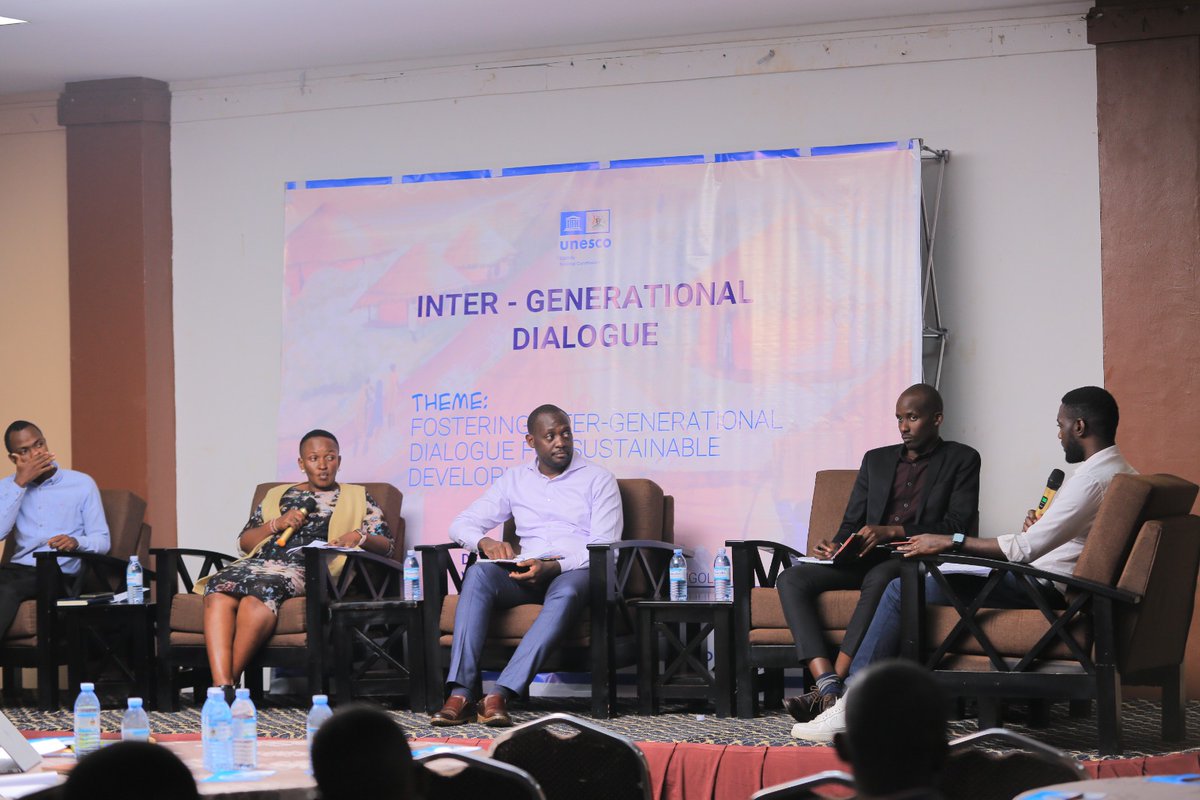Mutetsi14's tweet photo. Older and younger generations need to look at each other as partners while upholding the value system as key to easily foster sustainable development. Thank you @UNESCOUganda for organising a very informative Inter-generational dialogue.
 @acfode 
@AfricanYouthFdn 
#UNATCOM-IG https://t.co/G0RG2RxJ4G